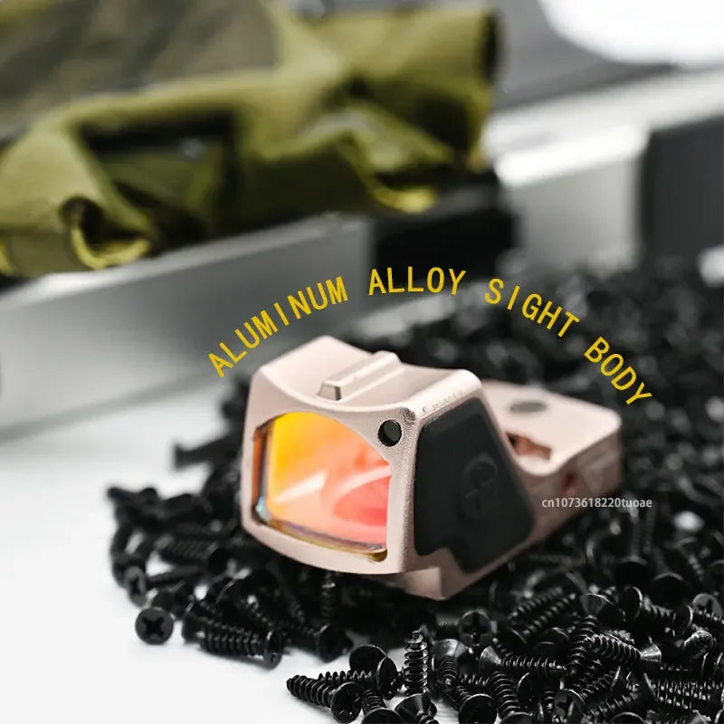 Tactical R-R HD Reflex Red Dot Sight For GLOCK Pistol Handgun Full Multi Coated Lenses Fit Rifle Airsoft Picatinny Rail Mount