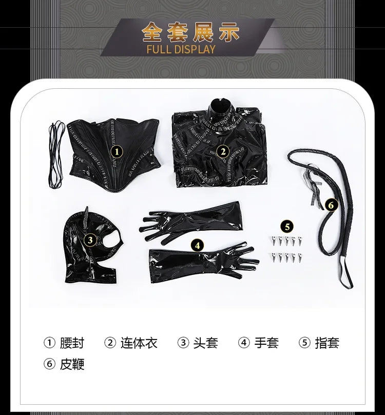 Bat man Returns Catwomen Cosplay Costume Uniform Halloween Carnival Party Christmas Play Role Clothes Clothing