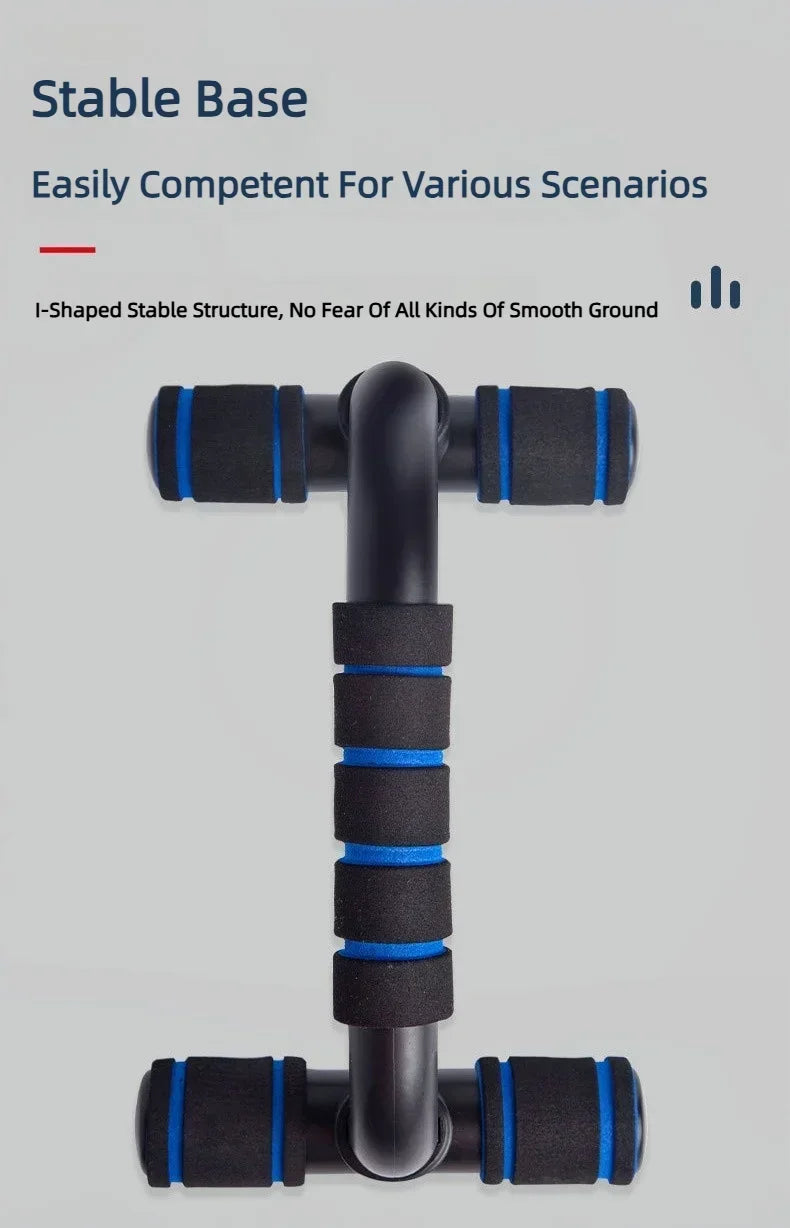 Non-Slip H-Shaped Push Up Bar Gym Handles Home Fitness Equipment for Arm Chest Workout Anti-Skid Support Stand  Fitness  Sport