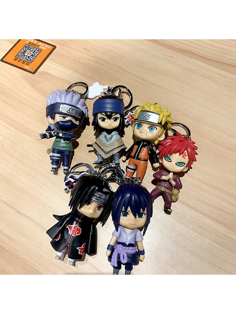 Anime Keychain Cute Car Keychains For Men Women Keyring Pendant Keys Holder Accessories Backpack Pendant Tank Best Friends Gift