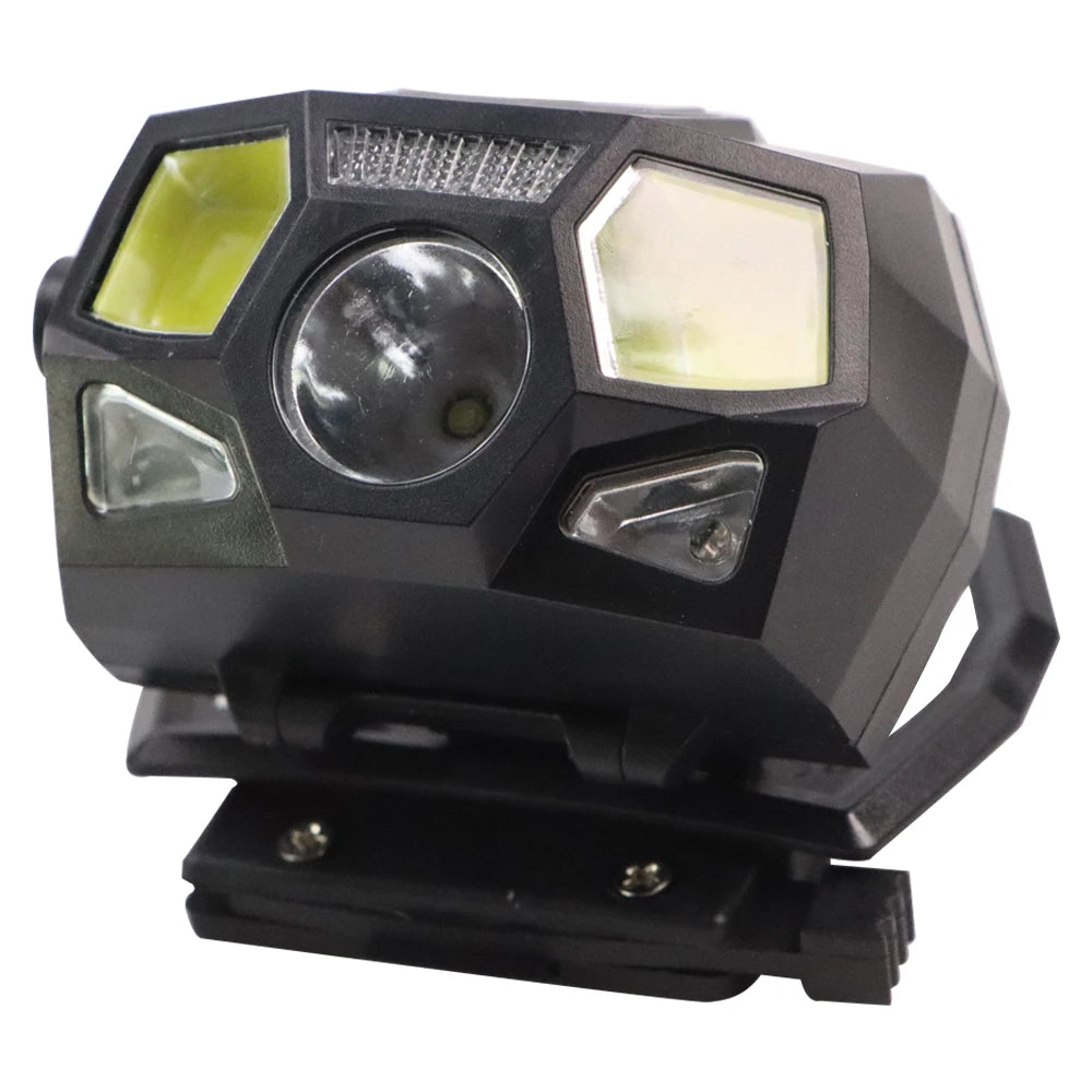 JOAXOR Tactical FAST MICH Helmet Light Signal Light Sensor Headlamp USB Charging Waterproof Light Hunting Fishing Headlight