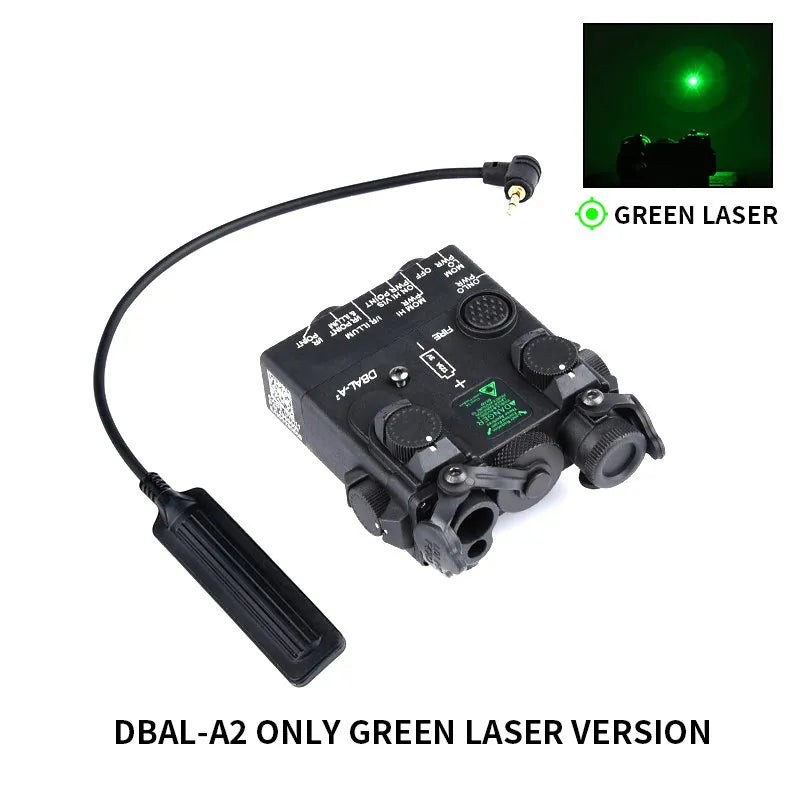 WADSN Tactical DBAL Red Dot Indicator Dbal A2 Green Pointer Singal Laser Airsoft DBAL-A2 Hunting Scout Light Fit 20mm Rail