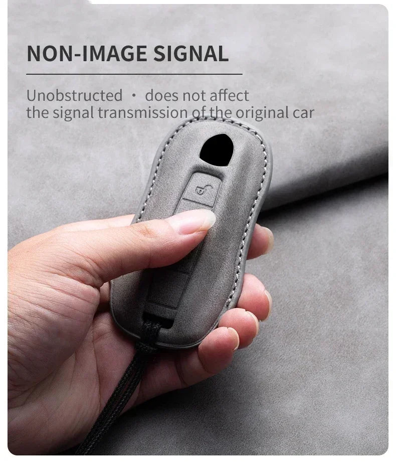 For Porsche Cayenne 718 MACAN Panamera 911 Boxster Keychain Accessories Car Key Case Covers Smart Remote Protection Shell Holder