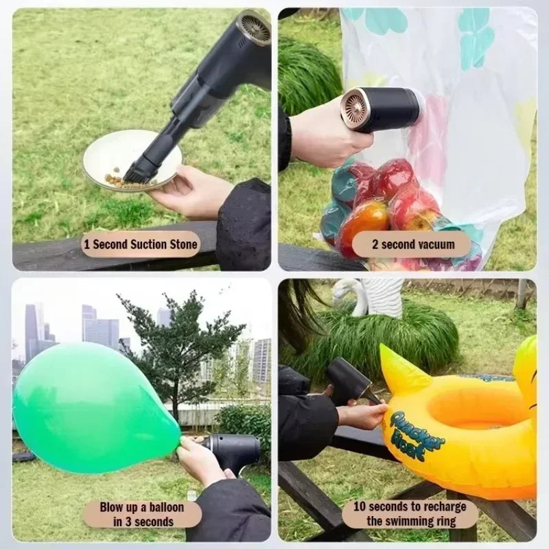 Xiaomi Car Vacuum Cleaner 2900000 Pa 4 In1 Powerful Clean Machine Wireless Blowing Suction Portable Vacuum Cleaner For Vehicle