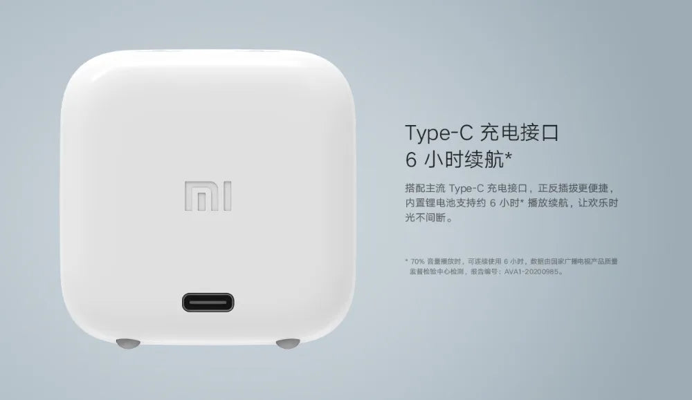 Original Xiaomi AI Portable Version Wireless Bluetooth Speaker Smart Voice Control Handsfree Bass Speaker For Smart Home Life