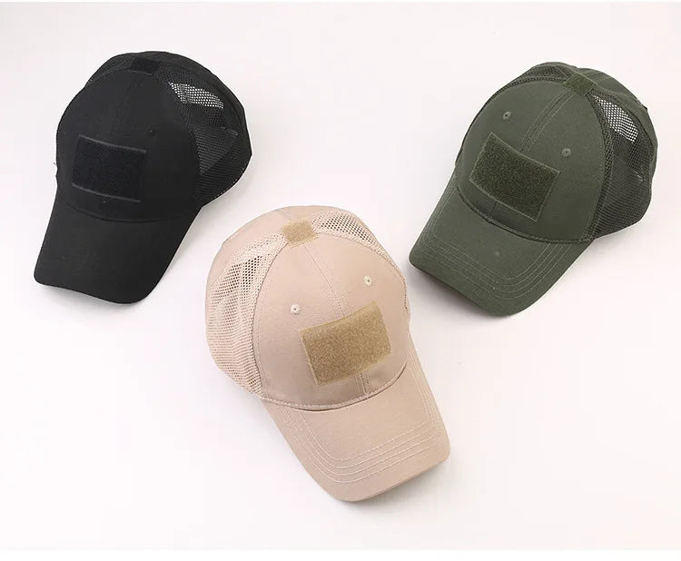 Outdoor Multicam Camouflage Adjustable Cap Mesh Tactical Military Army Airsoft Fishing Hunting Hiking Basketball Snapback Hat