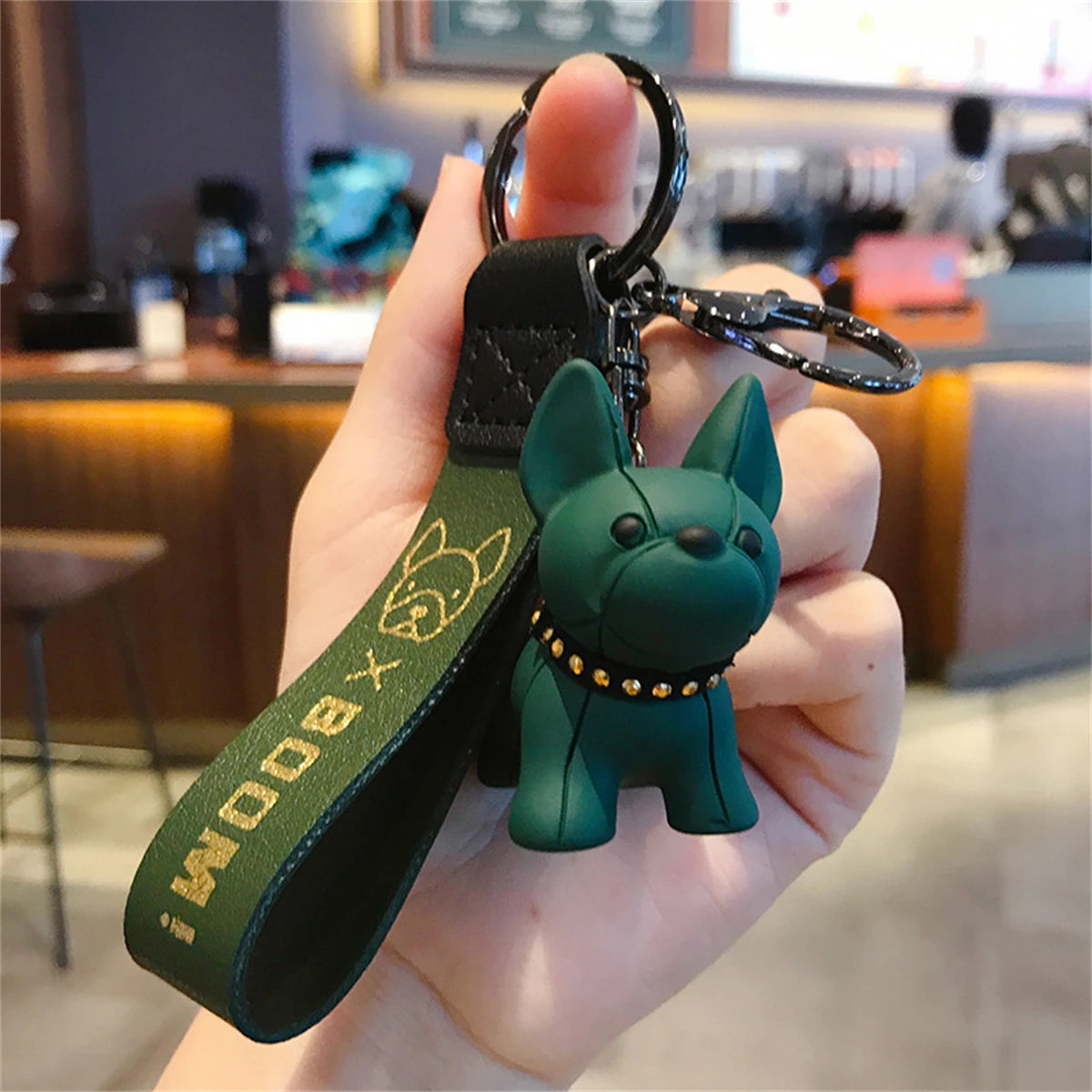 Anime GOODS Anime pvc keychain - Bulldog Cute Y2K Cartoon Pendant, suitable for bags and keys, perfect gift for fans