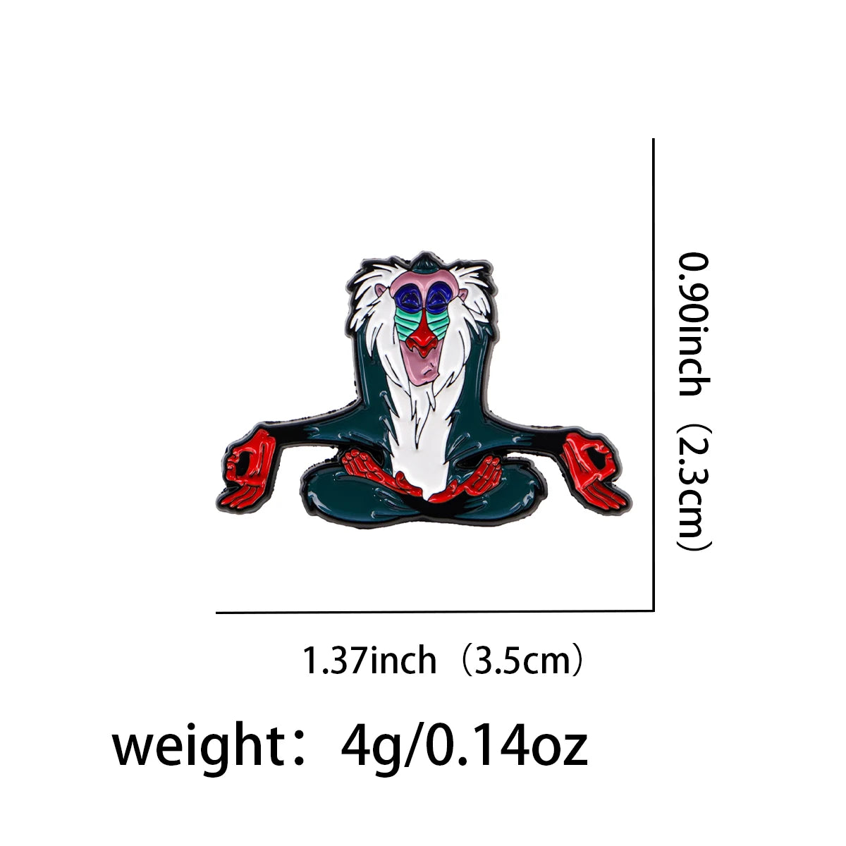 Cartoon Movie Lapel Pins for Backpacks Clothes Kawaii Chef Mouse Enamel Pin Stitch Badges Cat Brooch Jewelry Gifts for Friends