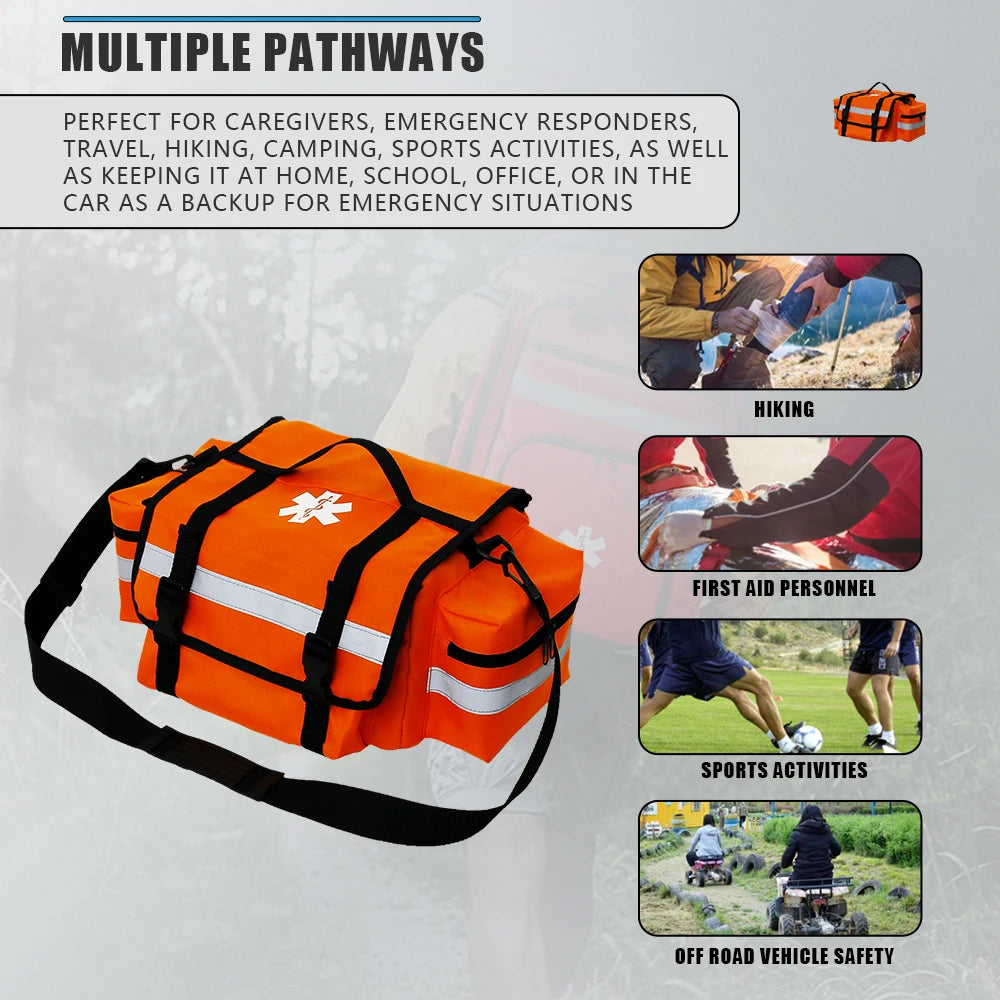 Tactical First Aid Kit In The Car Acessories Survival Kits Camping Equipments Medical Bag Outdoor Multi-functional First Aid Bag