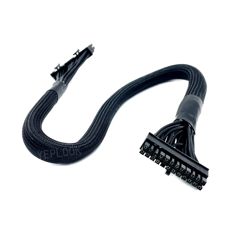 Motherboard Power Cable 18+10 Pin to 24 Pin for Corsair RM1000x, RM850x, RM750x, RM650x, RM550x Modular Power, Sleeved Net 60 CM