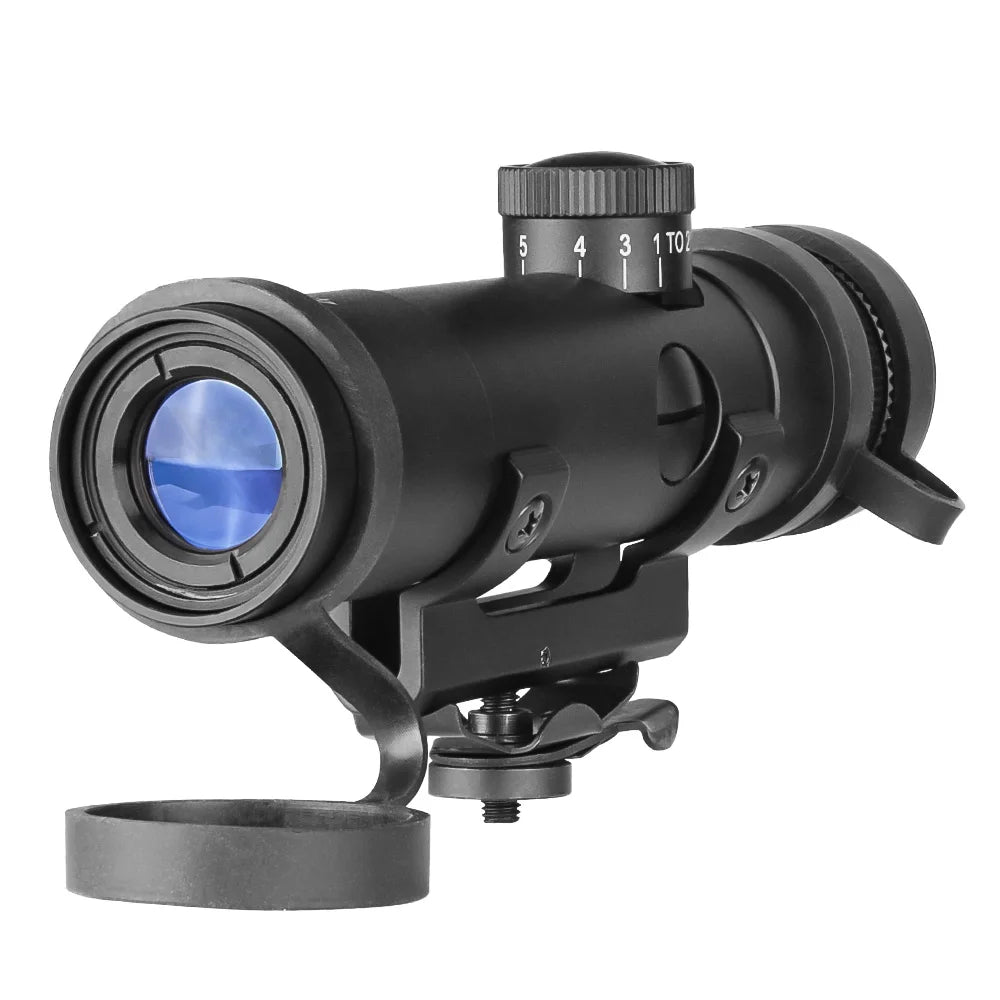 SPINA Optics 4X20 Sight Tactical Rifle Scope With BDC Turret Mil-Dot Reticle