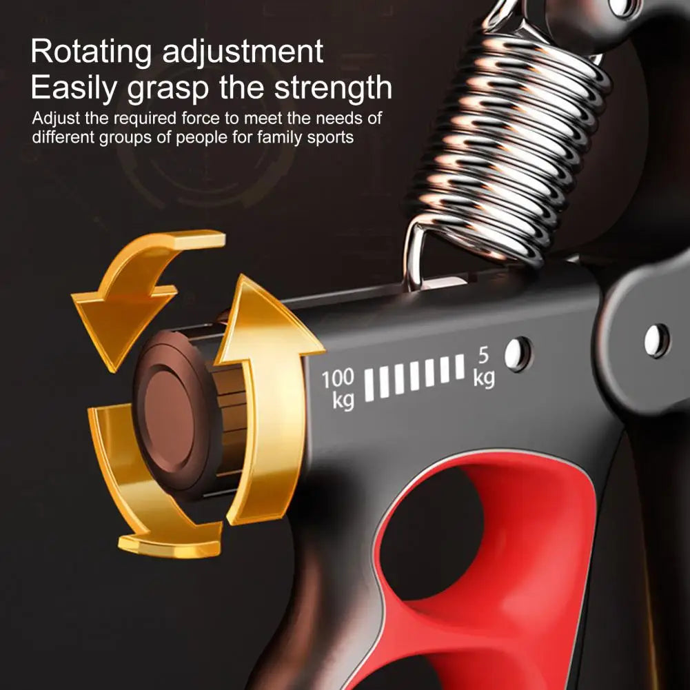 Hand Grip Exerciser Adjustable Hand Grip Strength Trainer for Men Women Mechanical Forearm Exerciser with Resistance for Grip