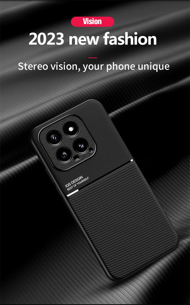 Rugged Non-Slip Case for Xiaomi 15T 14T 14 Ultra 13T Pro 13 Lite 12 12T 11T Cover With Car Magnetic Holder Coque Fundas Capa