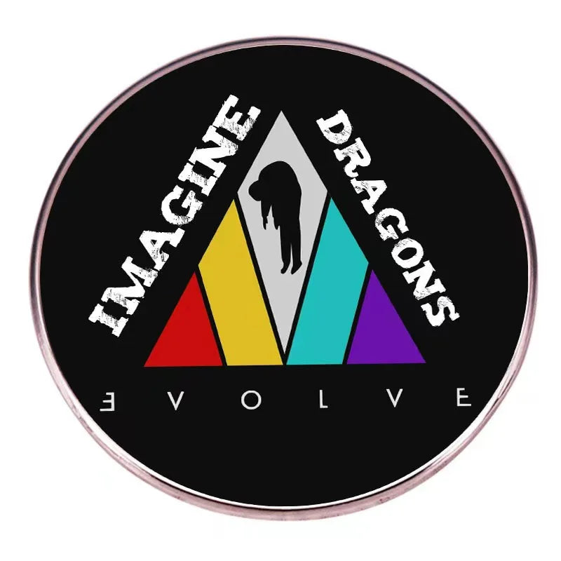 Pop Rock Band Pin Punk Music Badge Song Singer Album Brooch Fan Friend Collection Band Jewelry Accessories Wholesale