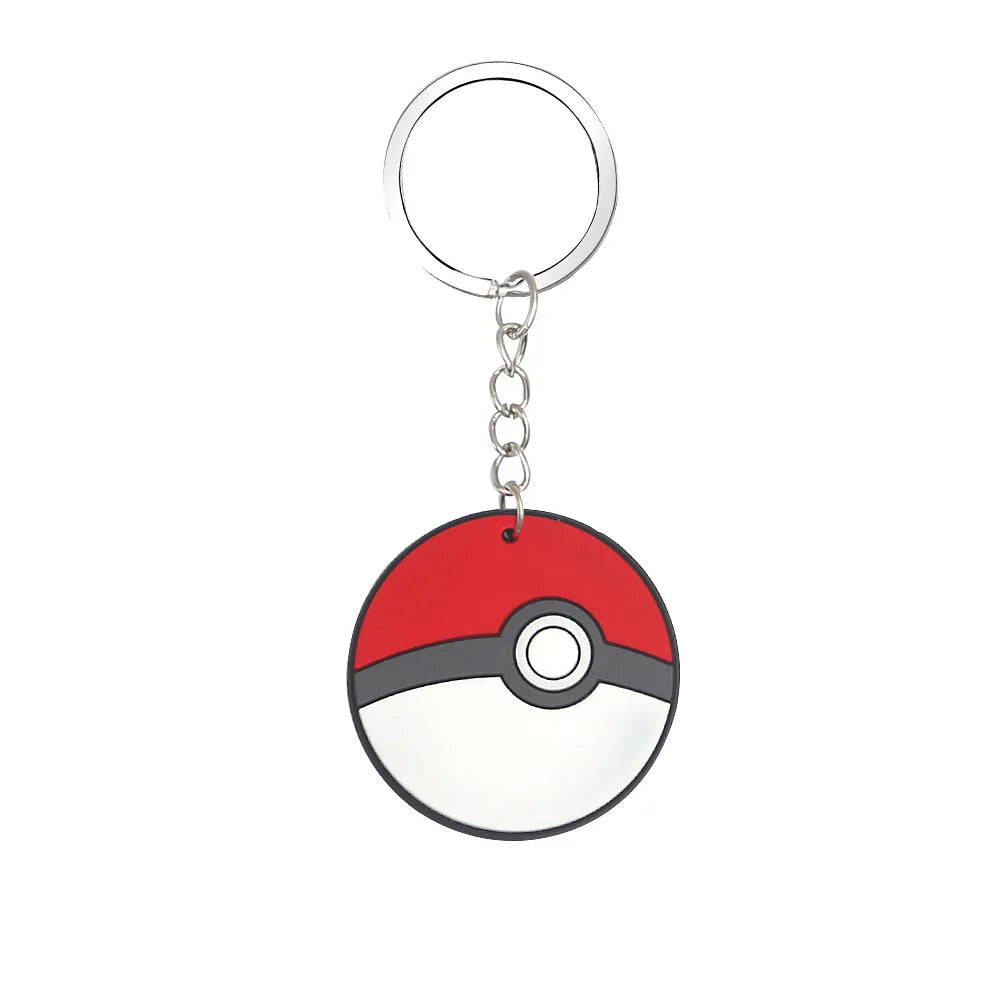 8/16 Pcs Pokemon PVC Keychain Anime Birthday Party Favors Gifts Keyring Bag Pendant Birthday Party Favors Supplies Decoration