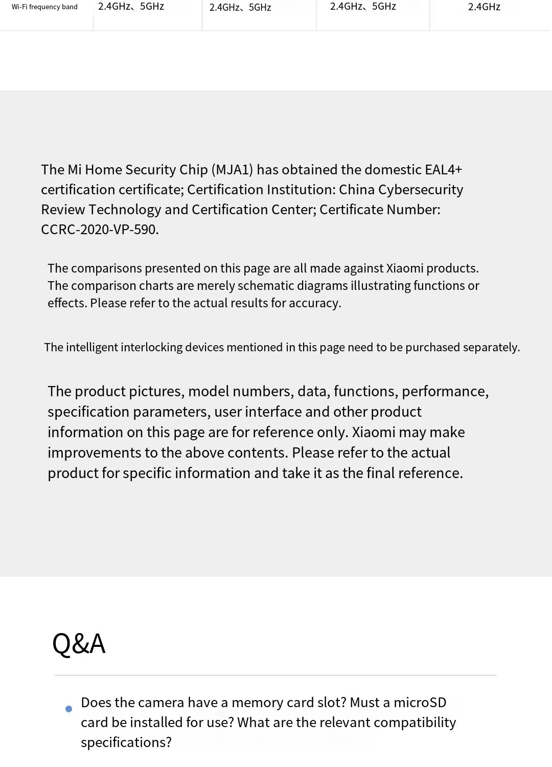 Xiaomi Mijia APP PTZ Pro 2K 3 Megapixels 360° Panoramic bluetooth4.2 Smart IP Camera AI Detection Two-way Intercom Home Security