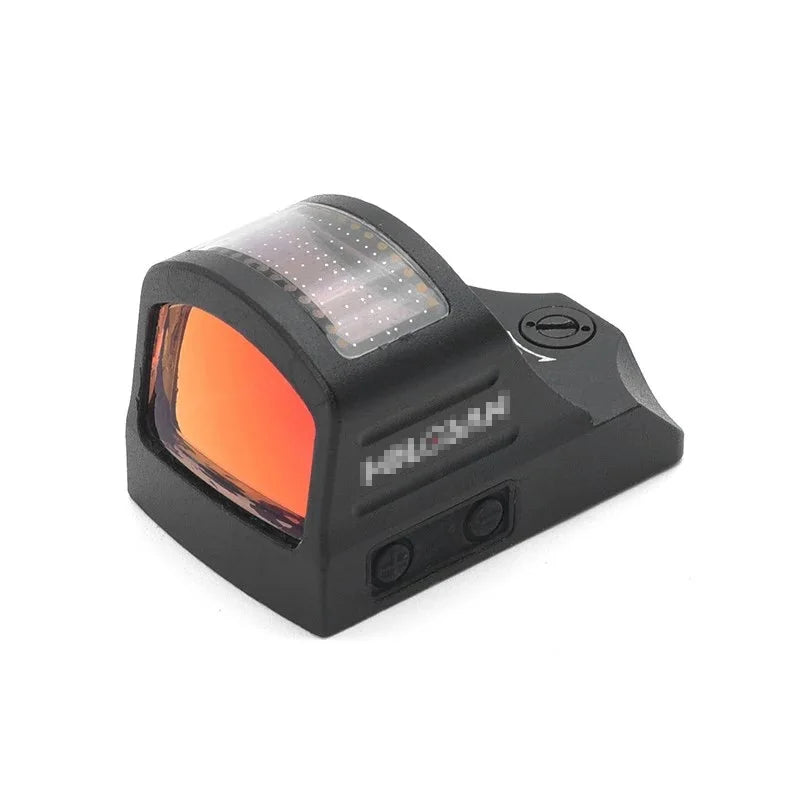 Tactical 507C Holosan Solar Power Red Dot Sight Mini Reflex with 20mm Glock Rex Mount Rail for Outdoor Pistol Hunting