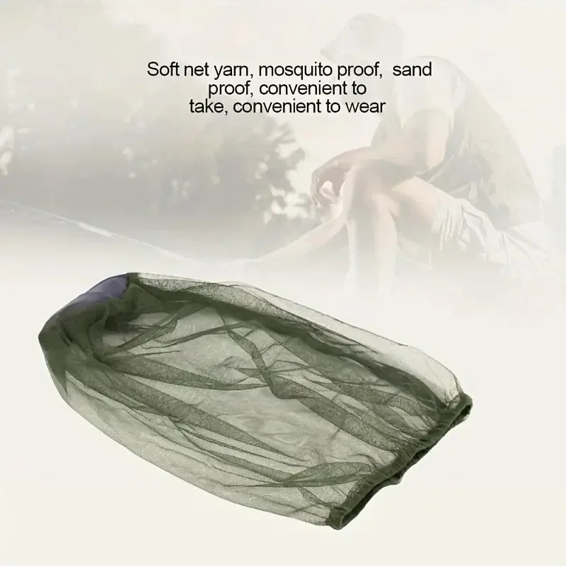 For Hiking Camping Fishing Outdoor Mosquito Head Mesh Nets, Gardening Hat Insect-proof Hat