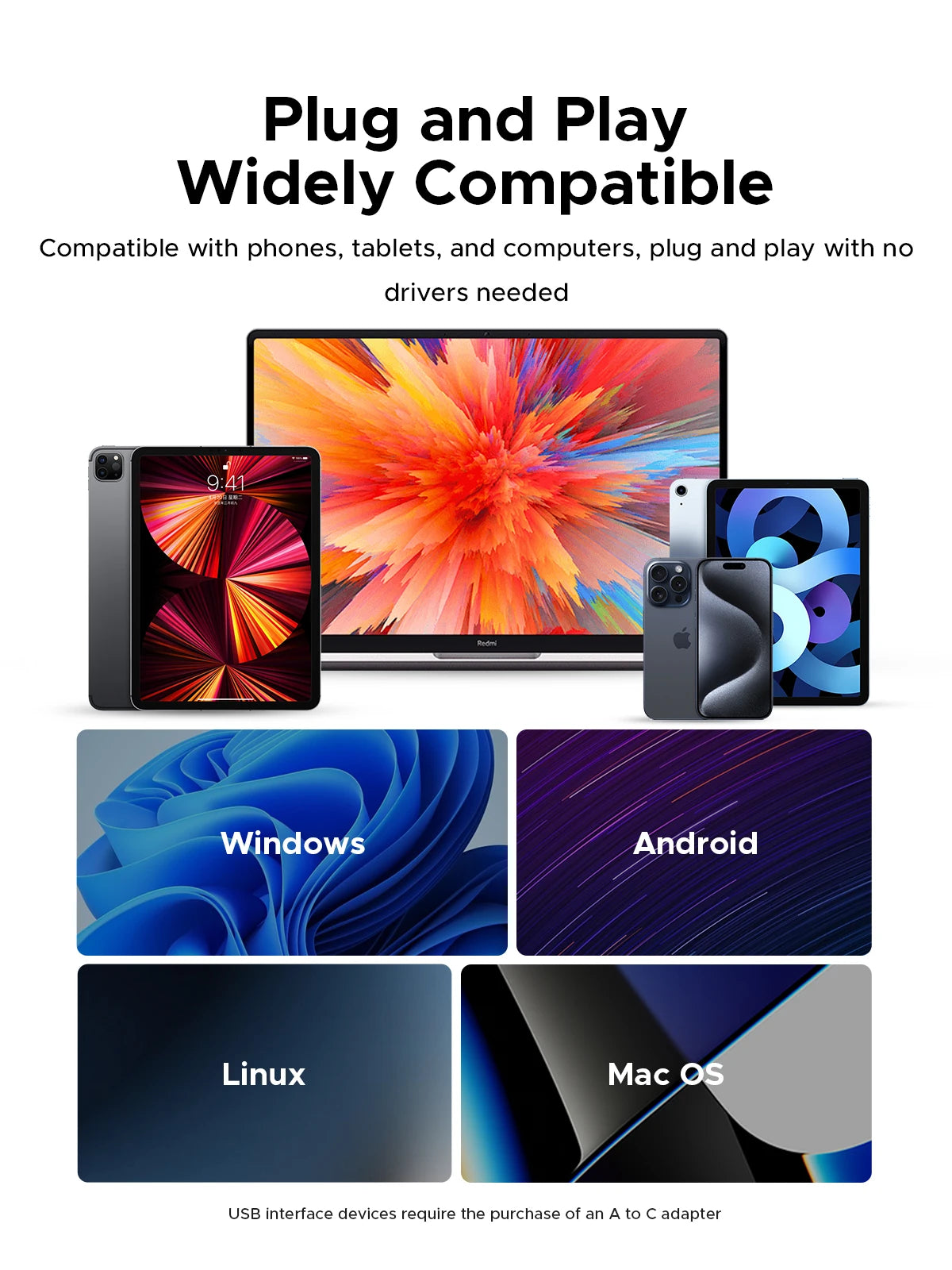 ORICO 1TB Magnetic External SSD, 4K ProRes HDR Record and Store, 2000MB/s Stable Transmission and Storage, Portable Solid State