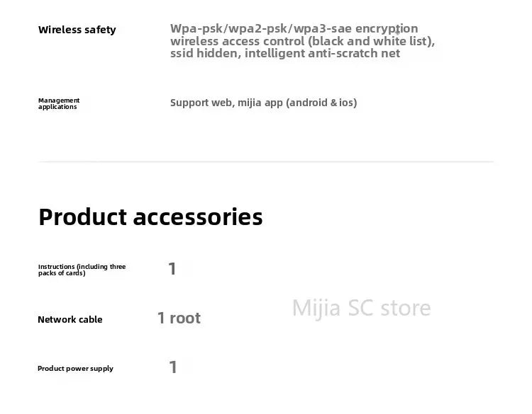 Xiaomi Mijia Router BE6500 WiFi 7 6500M Full 2.5G Network Port 4-core Qualcomm Processor loT Smart Linkage Network Security Home