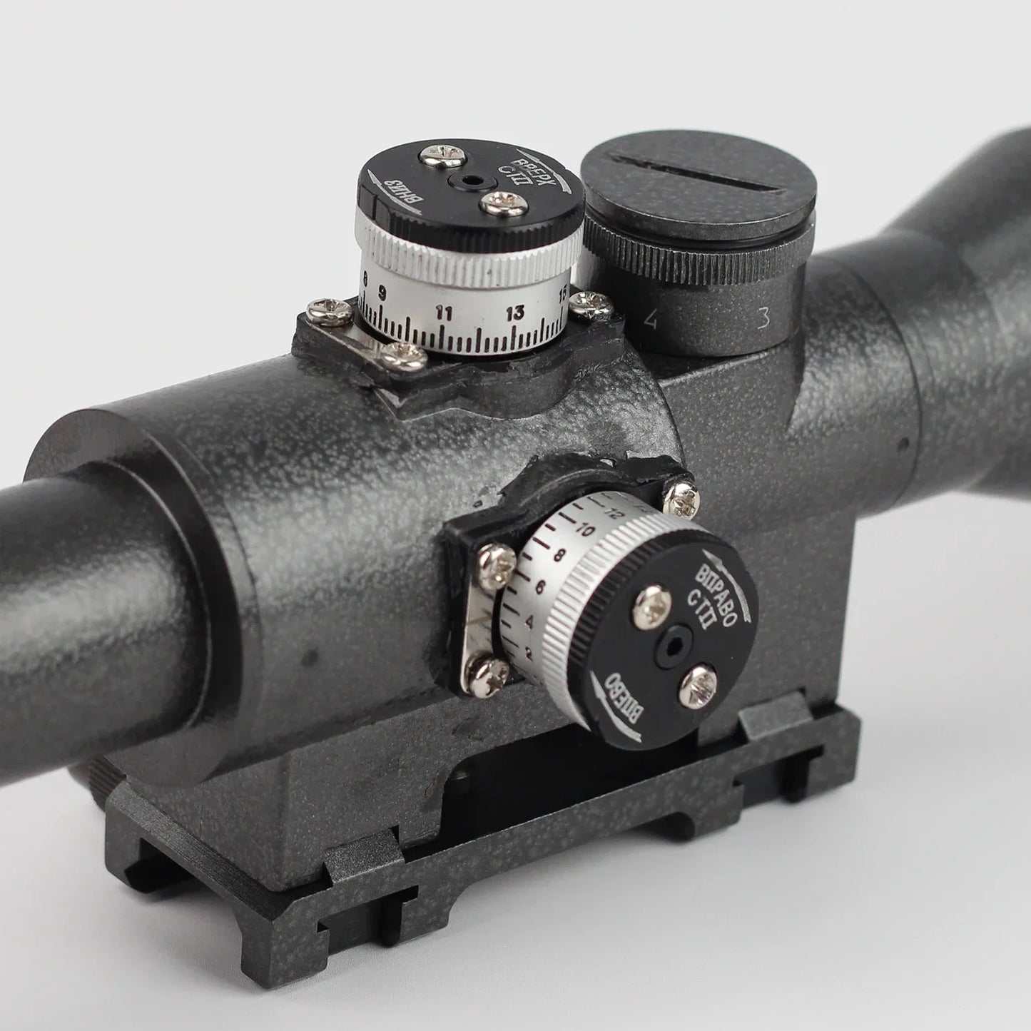 SVD 6X42 Tactical Weapon Scope with First Focal Plane Reticle Svd Sniper Rifle Series AK RifleScope for Hunting