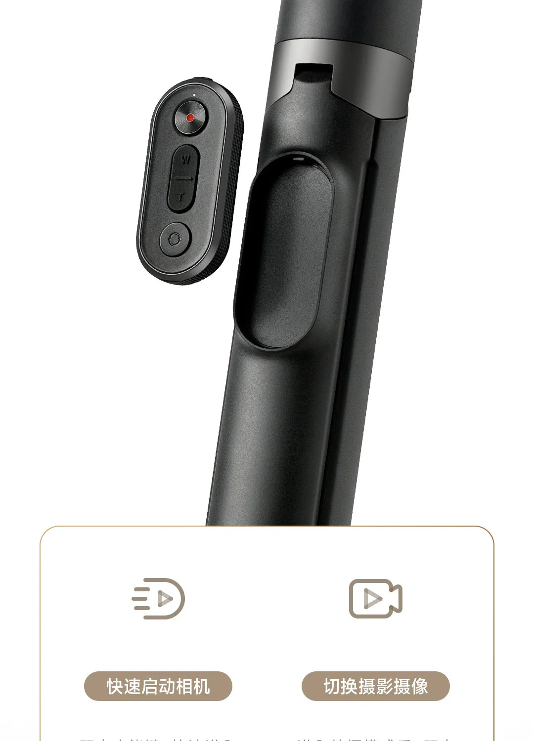 2024 Original New Xiaomi Mijia Zoom Ground Selfie Stick Bluetooth Remote Control Portable Multi-Functional Tripod