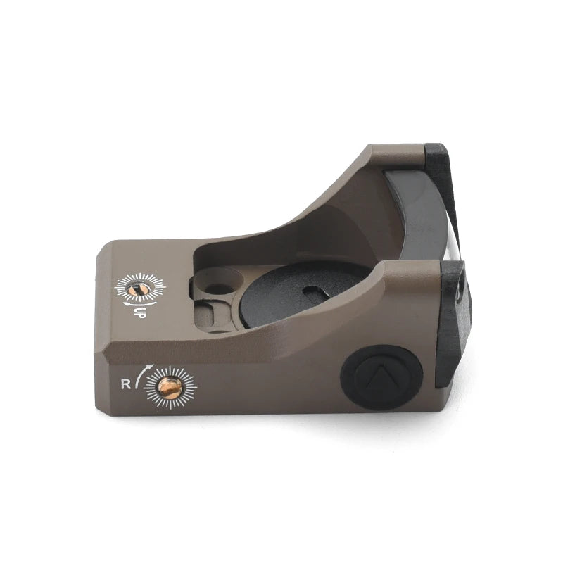 Tactial M1 Green/Red Dot Sight 3MOA with Full Original Markings Airsoft Optics with 20mm Rail and Universal Glock Mount Plate