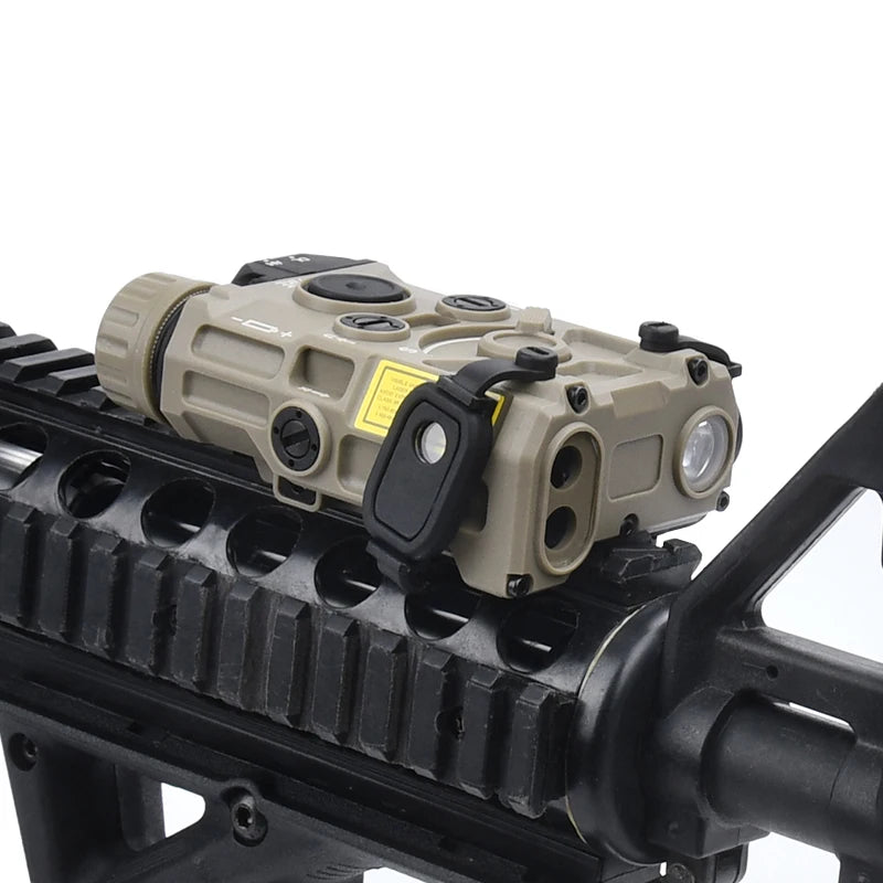 Tactical Nylon Eotec OGL Red Dot Blue Green IR Laser Indicator PEQ 15 OGL White Strobe Flashlight Airsoft Gun Rifle Accessory