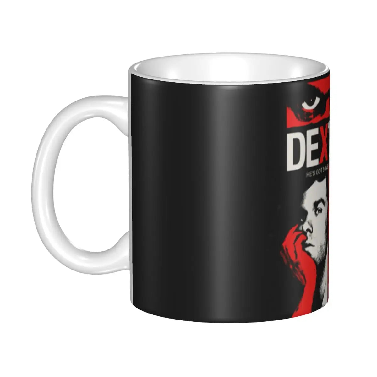 Customized Dexter Morgan Mugs DIY Movie Ceramic Milk Tea Coffee Cup