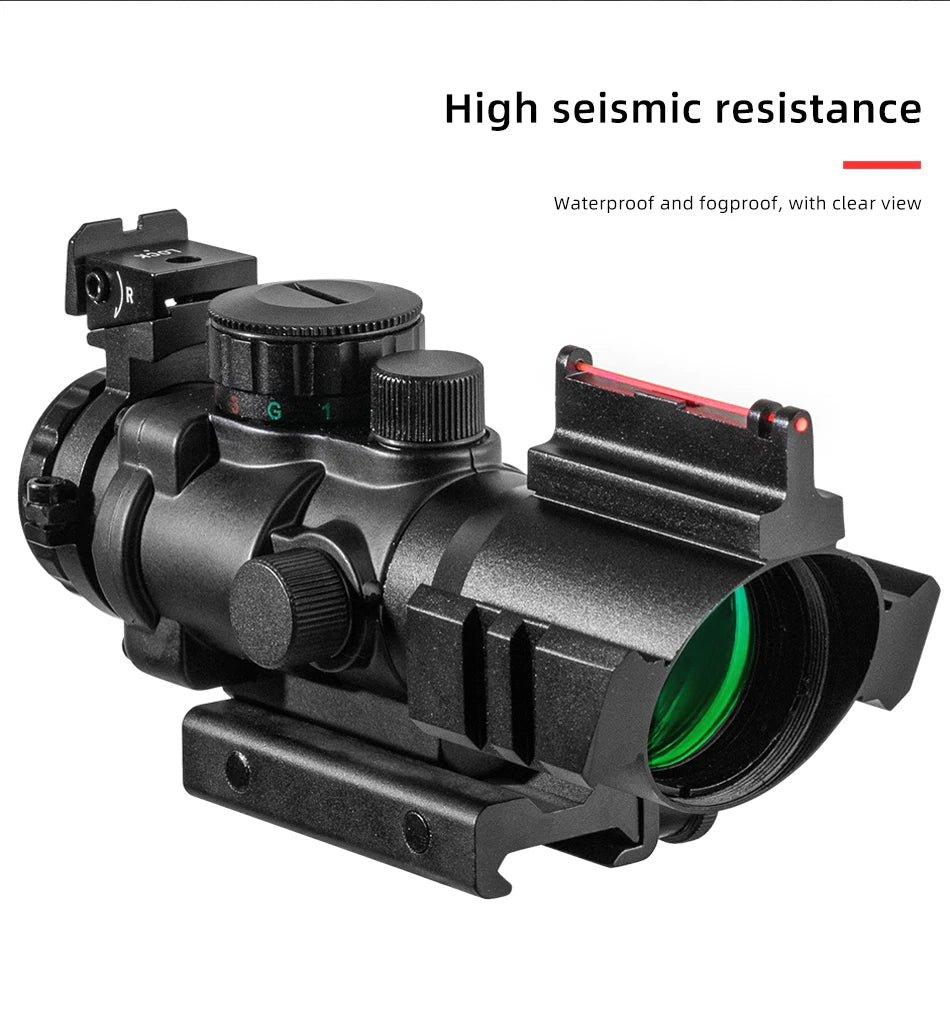 4x32 Riflescope 20mm Dovetail Reflex Optics Scope Tactical Sight For Hunting Gun Rifle Airsoft Sniper Magnifier Air Soft