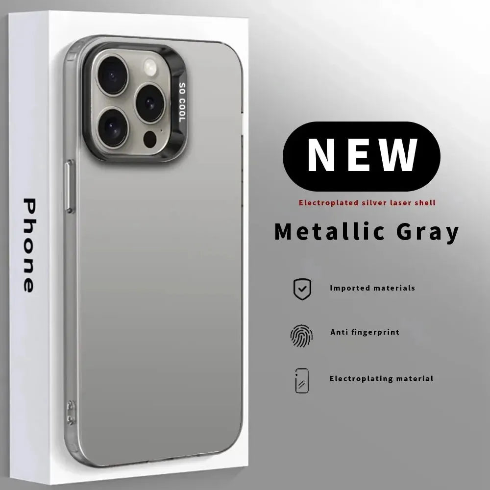 1PC Artistic Luxury Cars Phone Case For IPhone 17 17Air 16 15 14 13 12 11 Pro Max Plus Colorful Silver