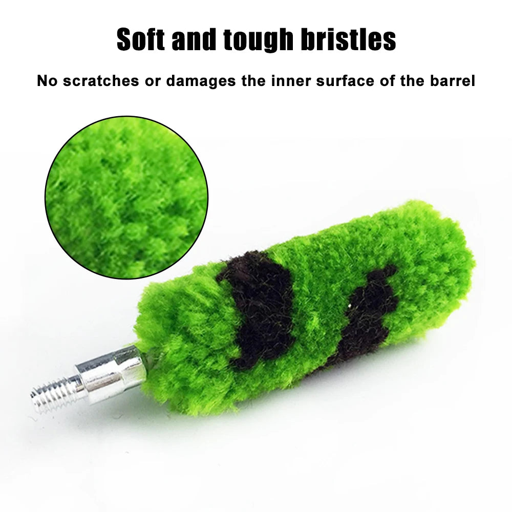 Tactical Gun Cleaning Kit 6Pcs Shotgun Cleaning Tool Gun Barrel Cleaning Brush Kit for 10/12/16/20/28/410 GA Gauge Shotgun