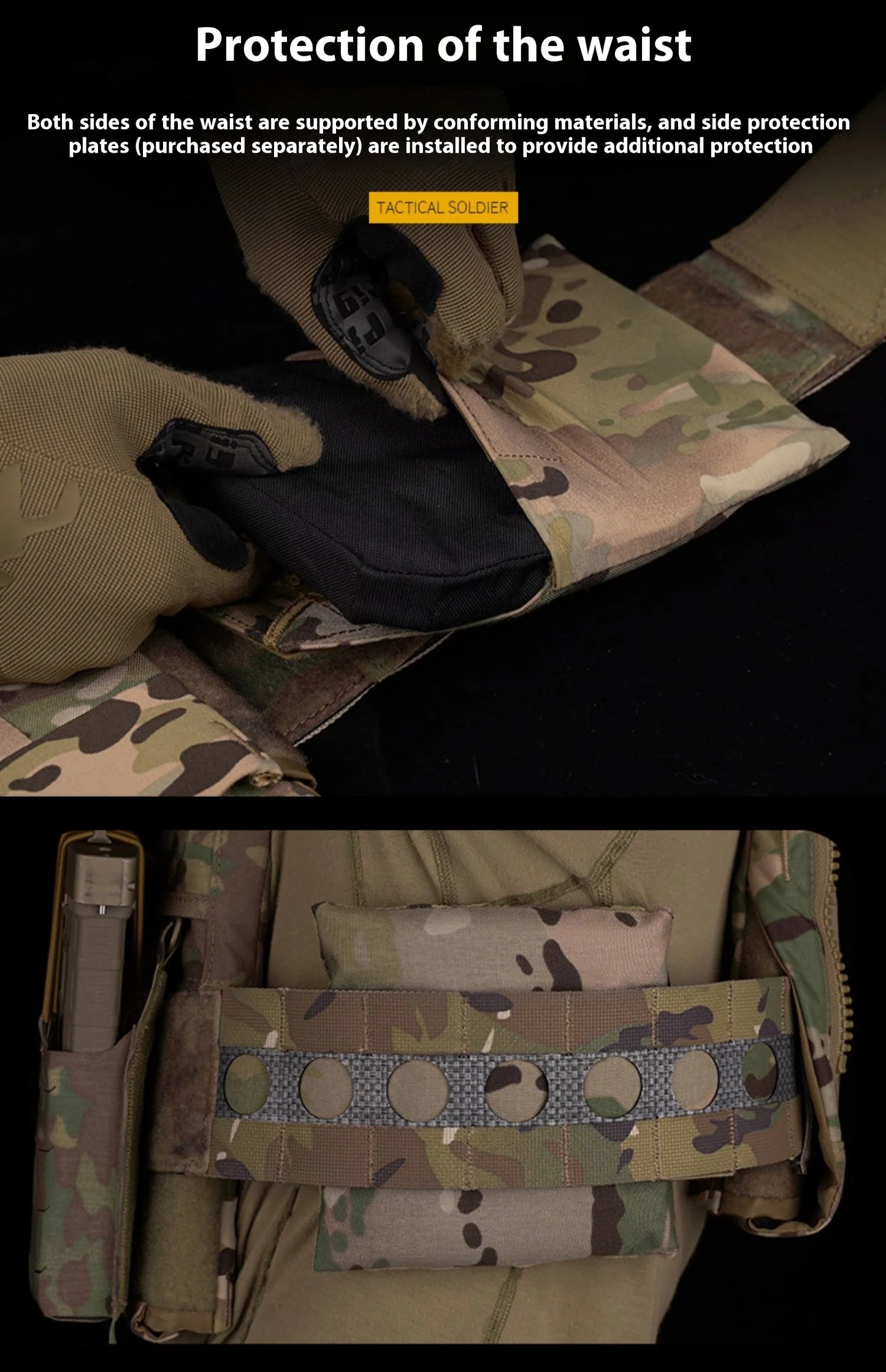 Tactical Soldier Remake Pharaoh FCPC Cosplay V5 Tactical Tank Top High Modular Lightweight Multi functional Quick Detachment