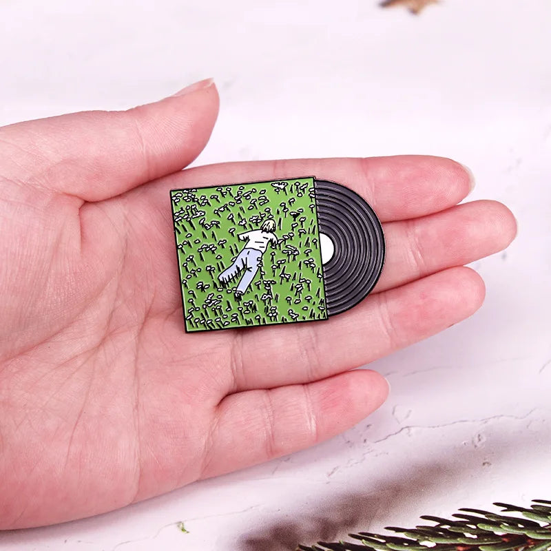 Music Album Cover Metal Pins Enamel Brooch Famous Singer Song Inspiration Badge Men Women Fashion Jewelry Accessories Fans Gifts