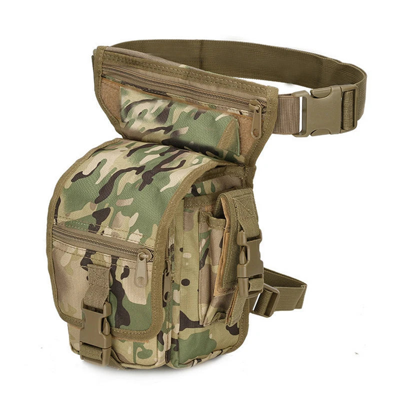 Tactical Leg Bag Men's Outdoor Waist Bag Sports Camping Hike Hike Multipurpose Saddle Bag Multipurpose Utility Bag