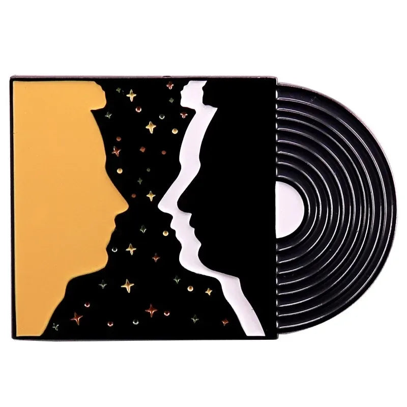 Music Album Cover Metal Pins Enamel Brooch Famous Singer Song Inspiration Badge Men Women Fashion Jewelry Accessories Fans Gifts