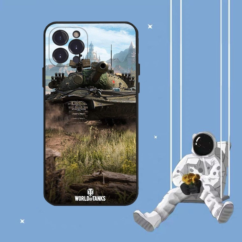 World Of Tank Phone Case For iPhone 14 11 12 13 Mini Pro XS Max Cover 6 7 8 Plus X XR SE 2020 Funda Shell