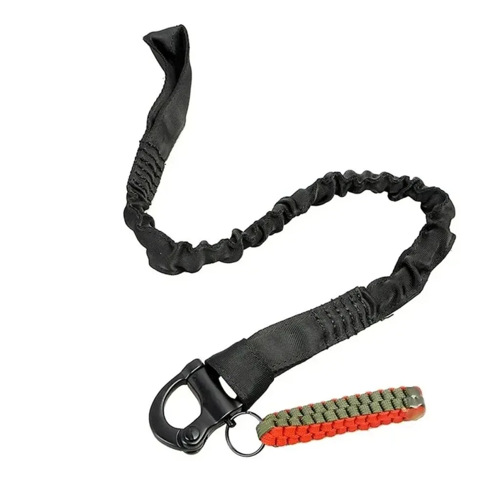 Hunting Quick Release Safety Rifle Sling Lanyard Strap Rope Line Climbing Rope Airsoft Protective Sling for Outdoor Hunting