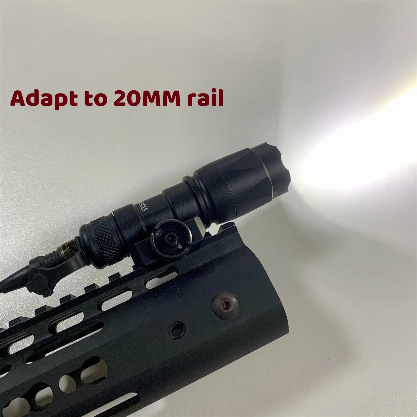 Tactical Surefir M300 M600B M600C Gun light Lanterna Rifle arma Flashlight Pistol Scout Light Torch Hunting Pictinny Rail