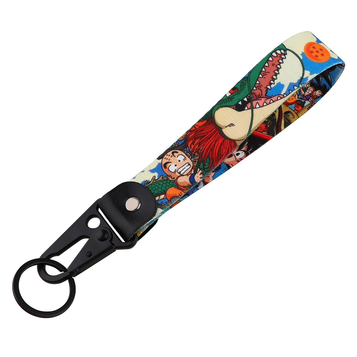 Anime Keychain For Car Motorcycle Cool Boy Short Lanyard Wrist Strap Key Holder Cosplay Accessories Toys Gifts