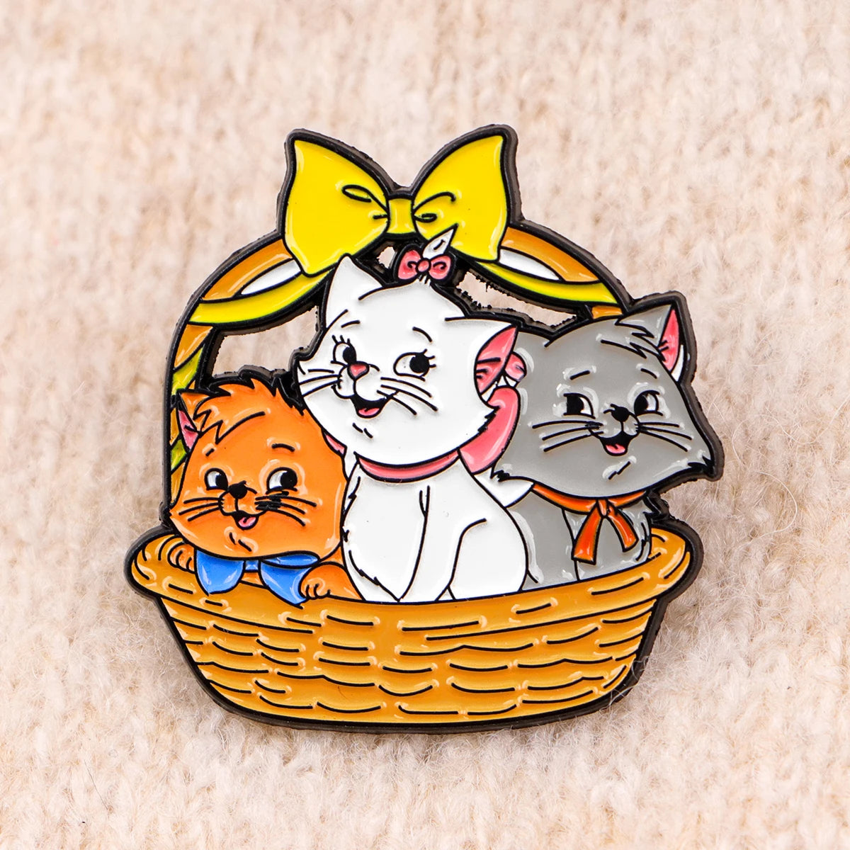 Cartoon Movie Lapel Pins for Backpacks Clothes Kawaii Chef Mouse Enamel Pin Stitch Badges Cat Brooch Jewelry Gifts for Friends