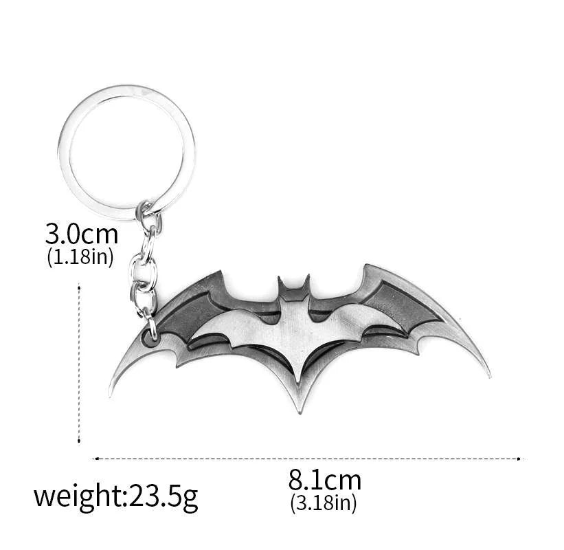 Batman Marvel anime keychain creative keychain high-end car couple keychain for men and women