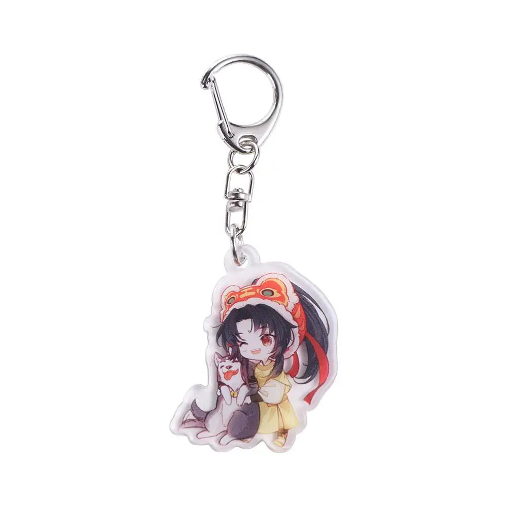 Mo Dao Zu Shi Mo Dao Zu Shi Keychain Wei Wuxian Anime BL Anime Acrylic Keyring Lan Wangji Cartoon