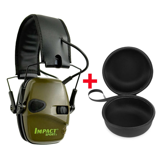 Gun Range Shooting Active Headset Headphones for Hunting Electronic Hearing Protection Ear Protect Noise Reduction Earmuff