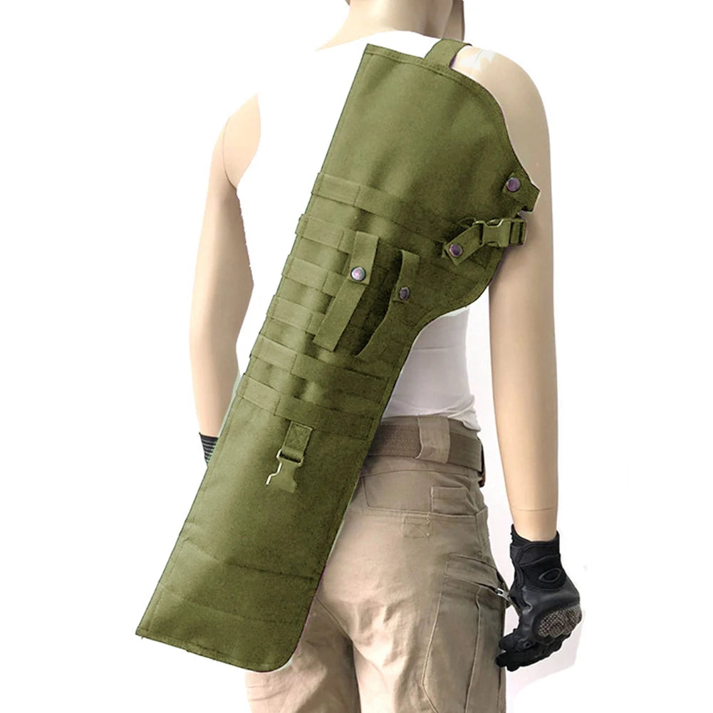 Military Training Combat Equipment Tactical Rifle Shotgun Assault Backpack Camping Hunting Shoulder Carrying Air Gun Bag