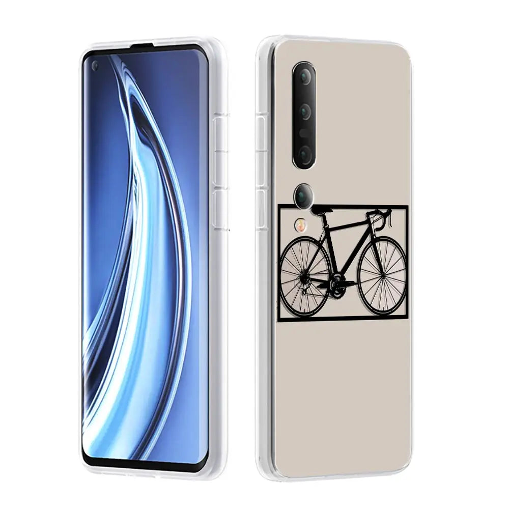 Mountain Bike Cycling art Phone Case For Xiaomi Mi 14 13 13T 12T 10 12 Lite 11 Ultra 11X 11T Pro Poco X6 X5 X3 NFC F6 5G Cover