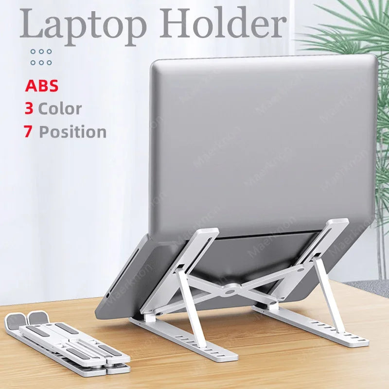 Adjustable Laptop Stand Portable Foldable Notebook Bracket Computer Monitor Holder For Macbook Air iPad Tablets Base Accessories