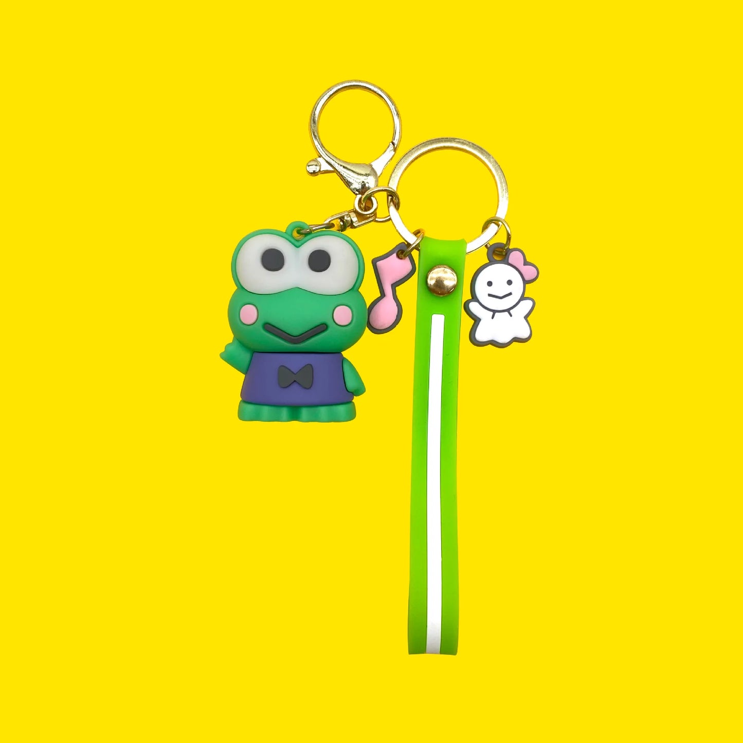 Cute Keychain Cute cartoon Keychain, Badtz-Maru, Cainamoroll, Hello Kitty, My Melody, Chrome, Kerop.