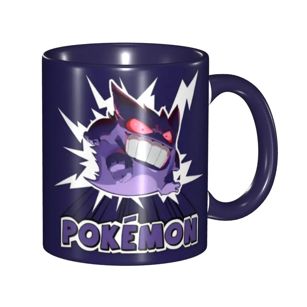 Pokemon Gengar Cartoon Mugs Cute Coffee Cup Gifts For Women Men