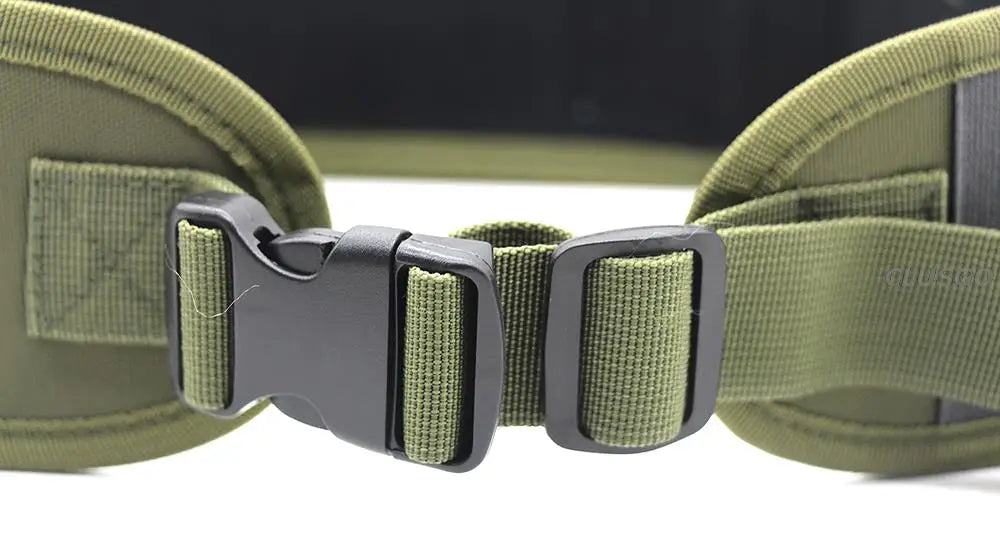 Tactical Bandolier Belt Shotgun Rifle 12 Gauge Cartridge Holder Bandolier Hold 30 Shells with Pocket & Quick Release Buckle